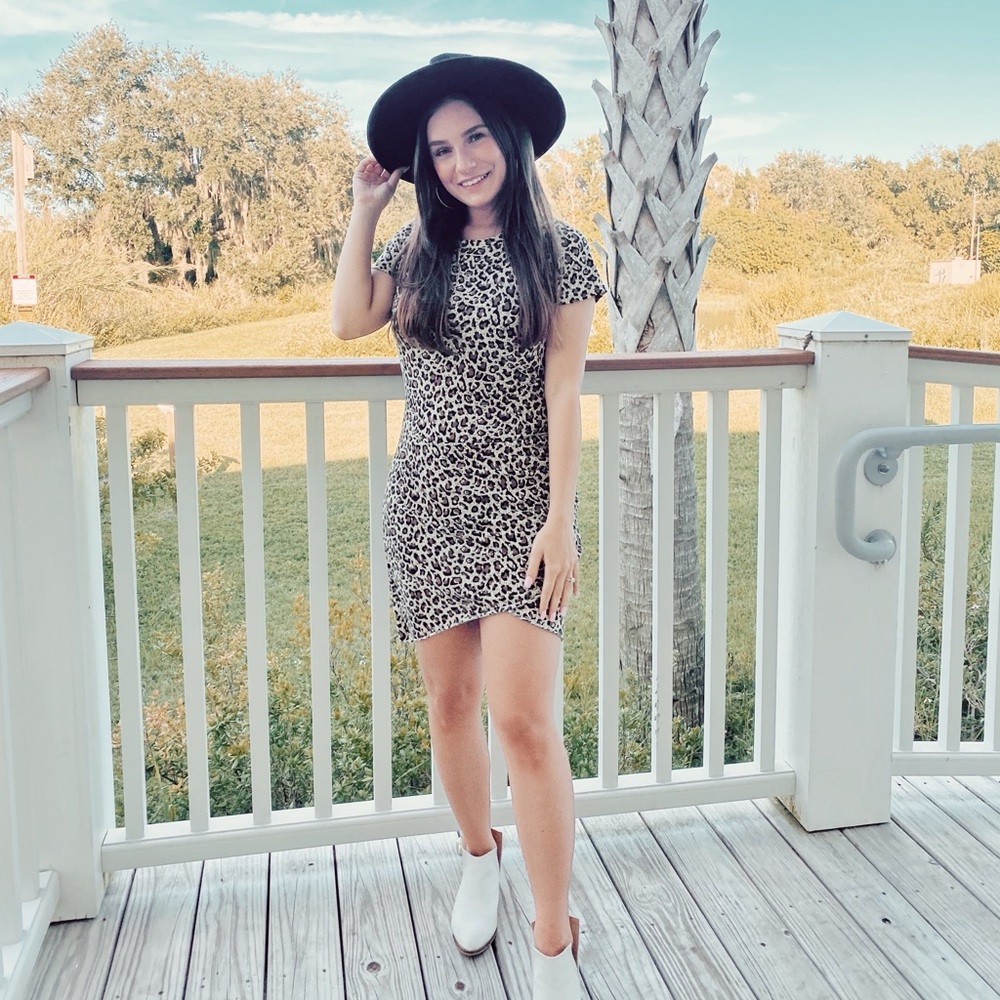Leopard Print Dress